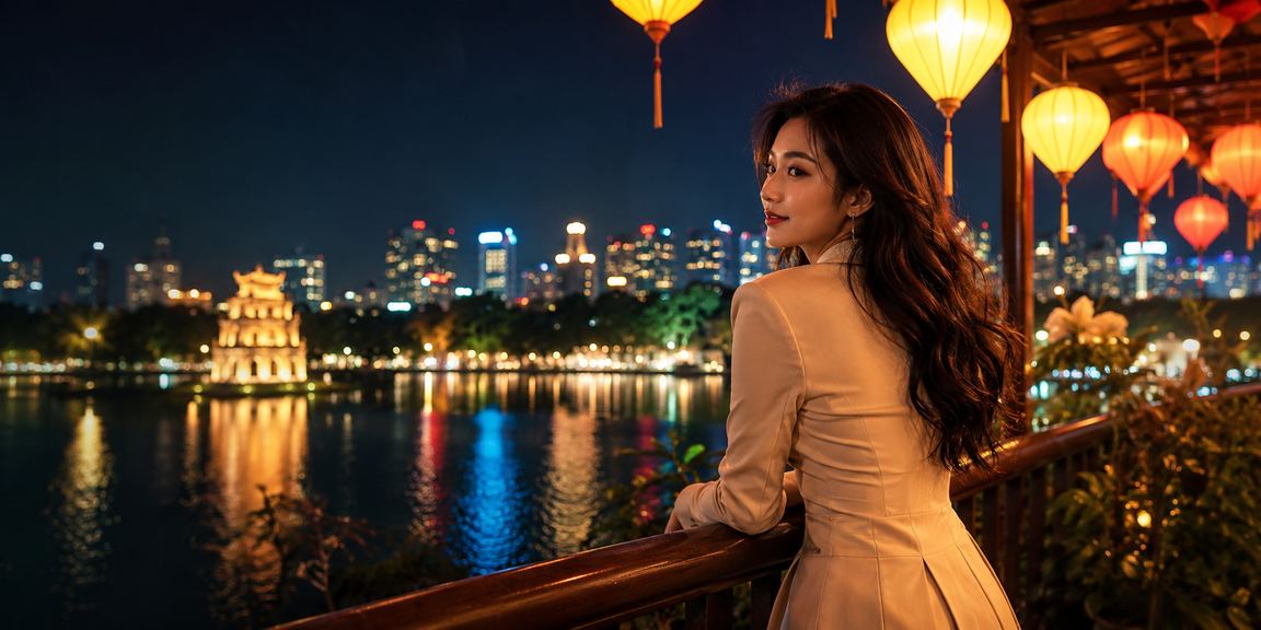 Đèn lồng Hà Nội minh họa người dùng mở lịch thể thao trên di động