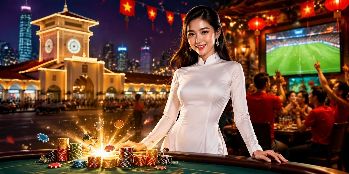 Khung cảnh TP Hồ Chí Minh gợi ý bảo mật tài khoản khi giải trí trực tuyến